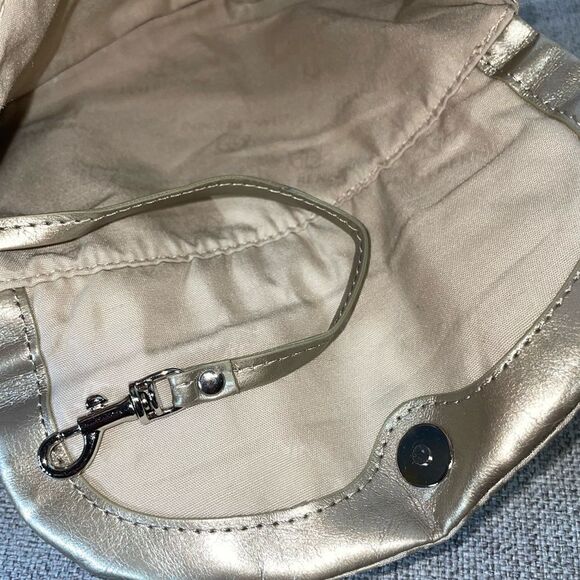 Giani Bernini Canvas Leather Trim Wristlet - Picture 7 of 12